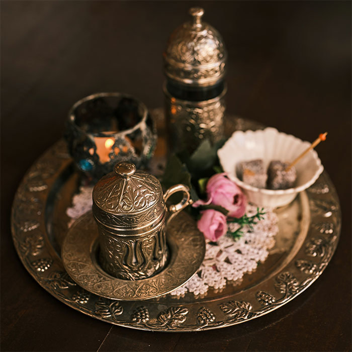 Turkish coffee.