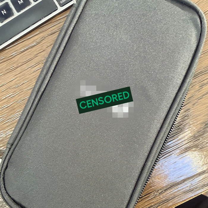 Branded pencil case.