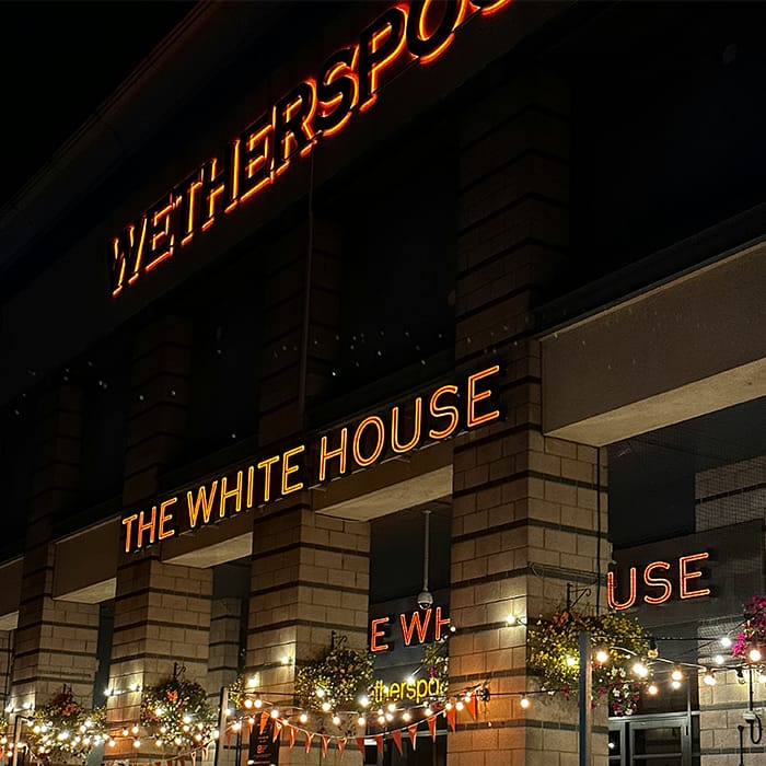 Wetherspoon is a famous chain that also decided to be on social media.