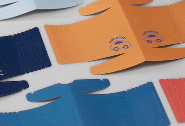 Custom face masks made of recycled paper