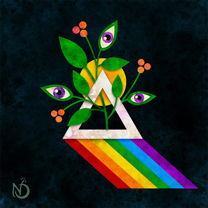 Natalie Luz Pink Floyd illustration
