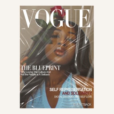 Vogue cover by Stacey Olika