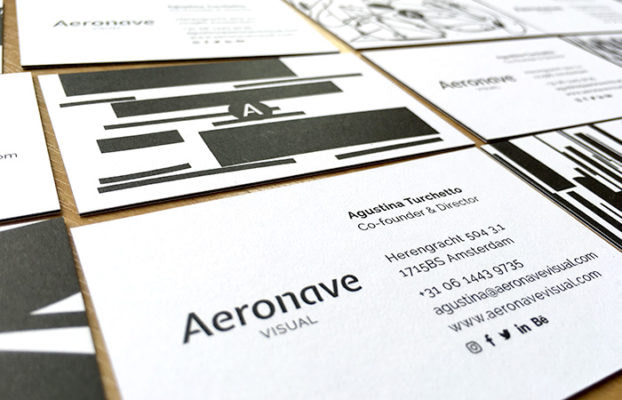 Aeronave business cards