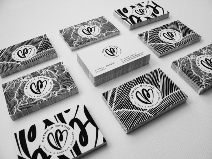 Patricia Braune's MOO Business Cards