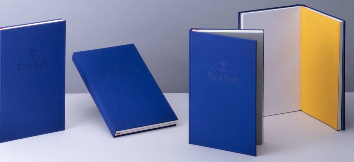 Redbull custom notebooks