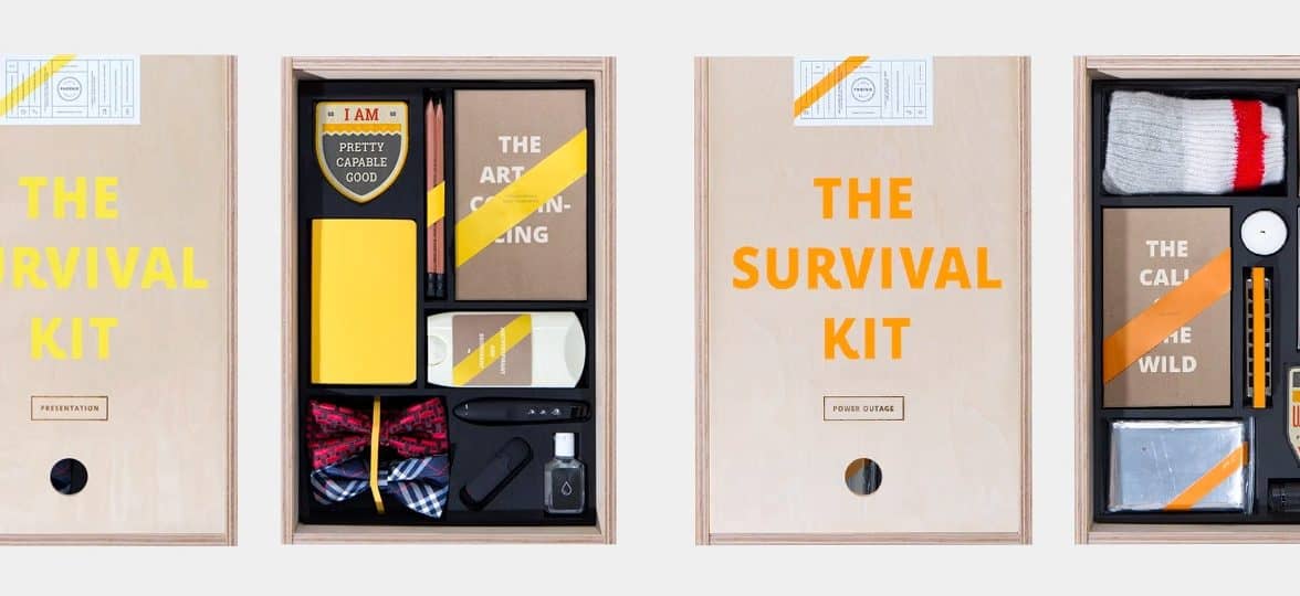 Fun survival kits by Phoenix Creative Studio