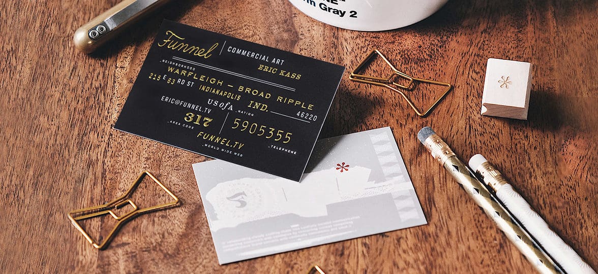 Eric Kass designer business cards