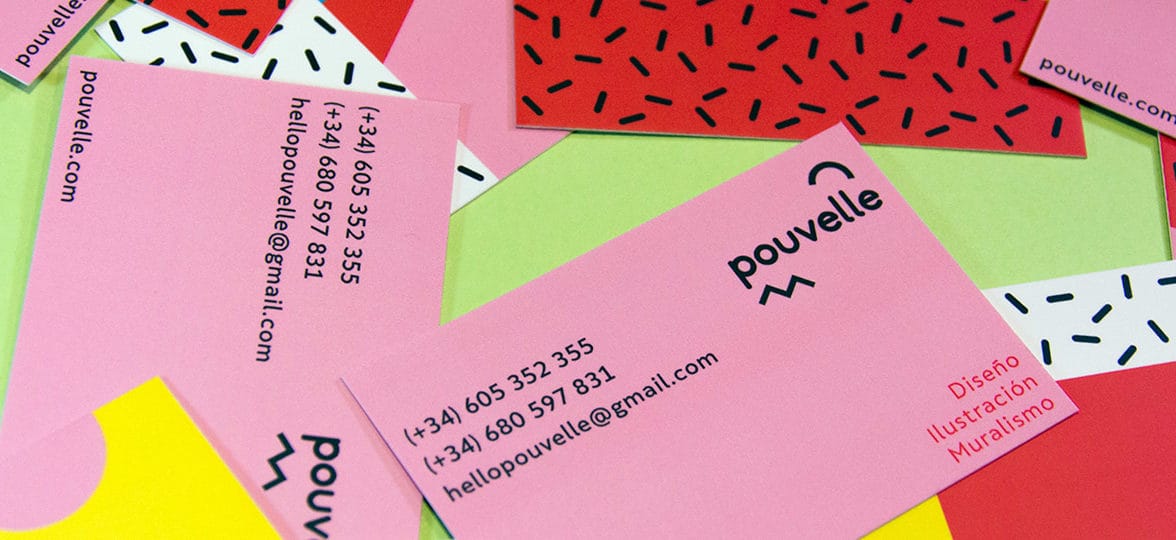 Pouvelle business cards