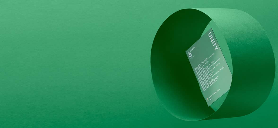 green color cue card