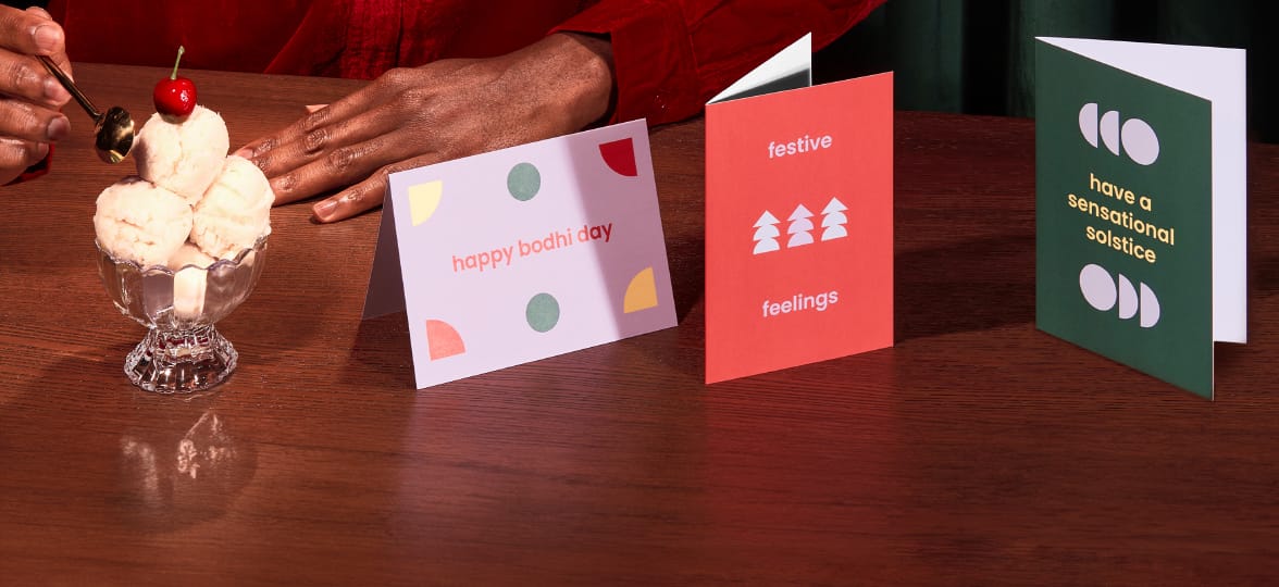 A selection of Greeting Card designs for the holiday season