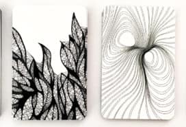 Monochrome Azadeh cards