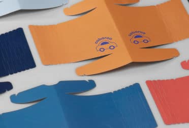 Colorful custom paper face masks that are both recycled and recyclable