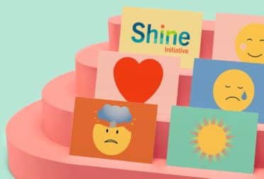 6 cards with various emojis evoking emotions and mental states