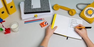 Comment organiser votre carnet pour le travail ? - MOO Blog