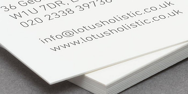 Ideal Business Card Paper Stock