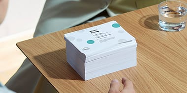 Difference between 250gsm and 300gsm Name Card 