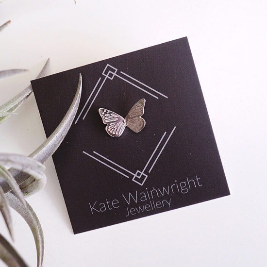 Kate Wainwright jewelry on square card