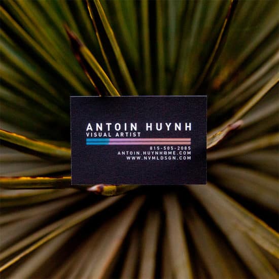 Antoin Huynh cotton business card