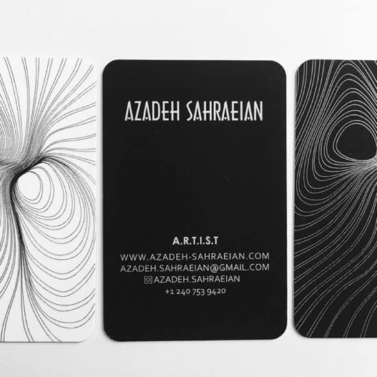 Azadeh business cards