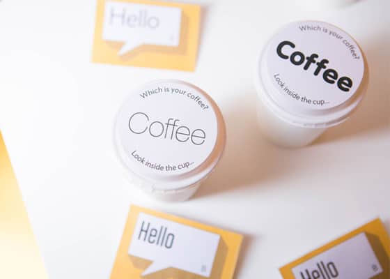 Coffee font options