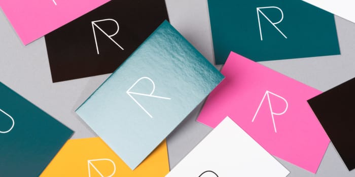 Roope Sirola's Super Business Cards showing his logo