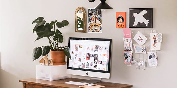 Home office desk