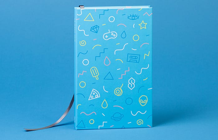 Colorful notebook