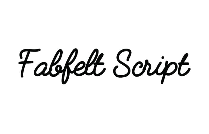 Fabfelt Script