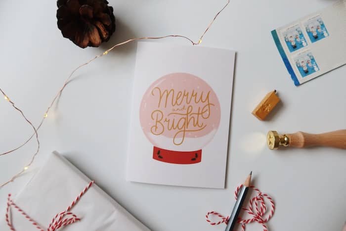 Holiday & Christmas card design by Danielle White
