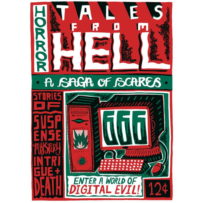 Tales from hell design by Charlie Gould