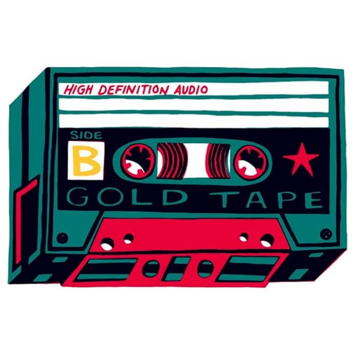Charlie Gould cassette design