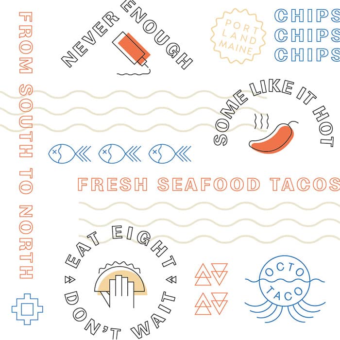 Taco brand design and branding