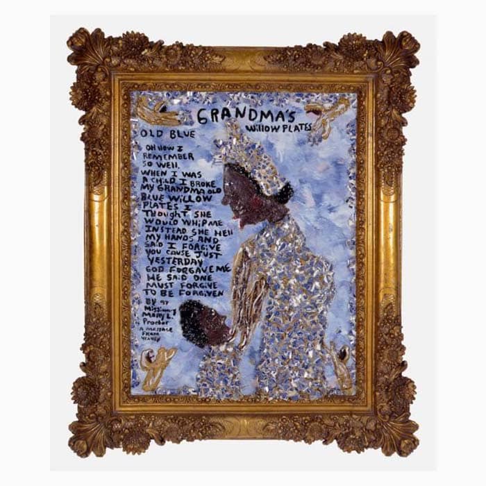 Mary Proctor’s Grandma’s Old Blue Willow Plates (1997)