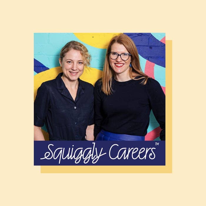 Podcast cover of Squiggly Careers podcast
