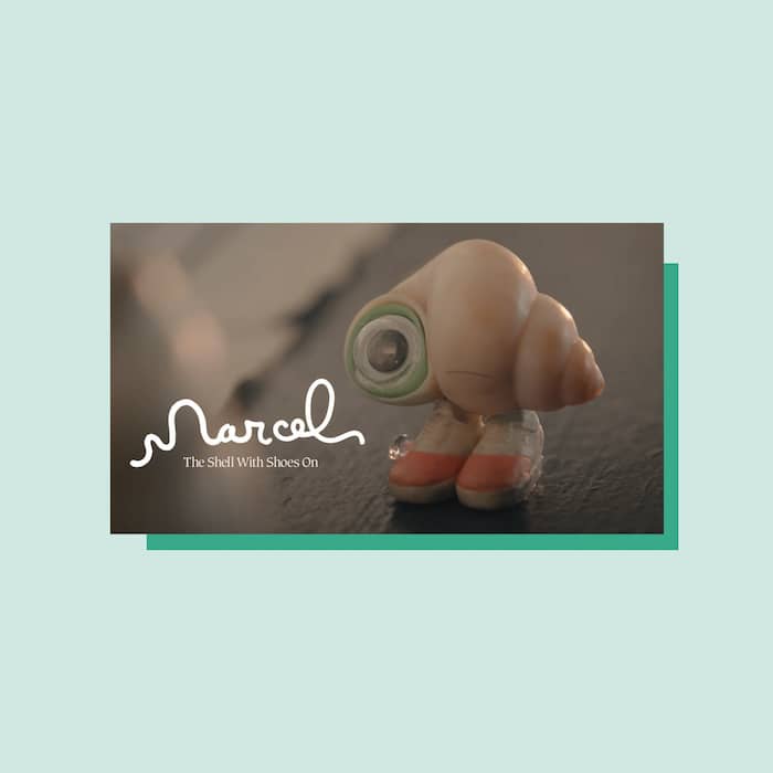 Marcel The Shell With Shoes On promo visual