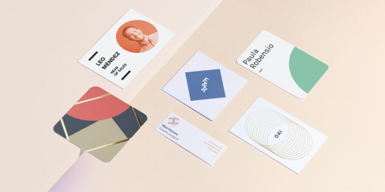 collection of business cards