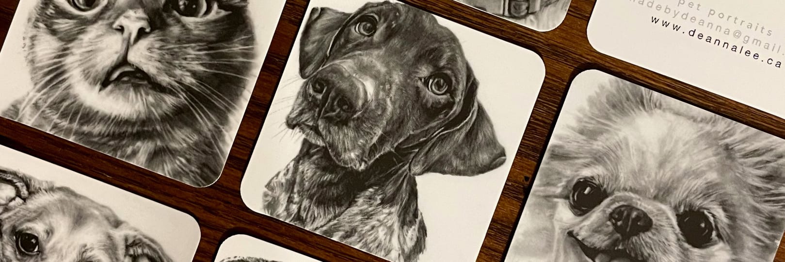 Professional Pet Portraits  Dog Drawing Artists Using Print  MOO Blog